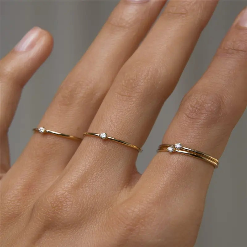 Copper Open Rings