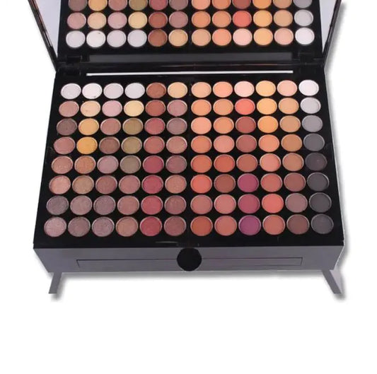 180 Colors Eyes Shadow Blush Set Personalized Piano-shaped Makeup Palette Box