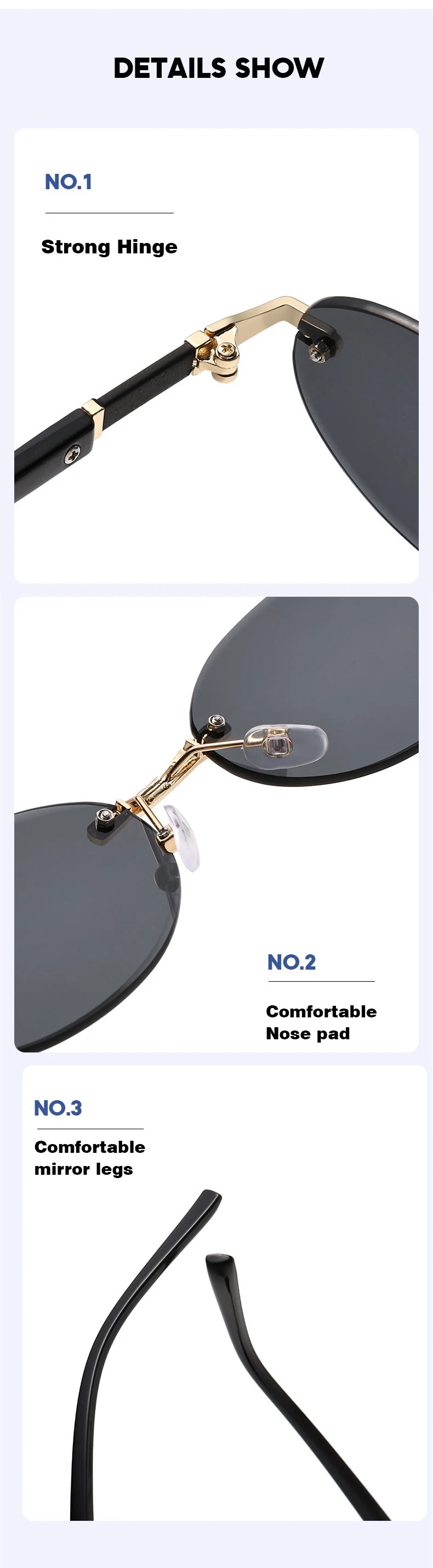 SO & EI rétro ovale femmes lunettes de soleil