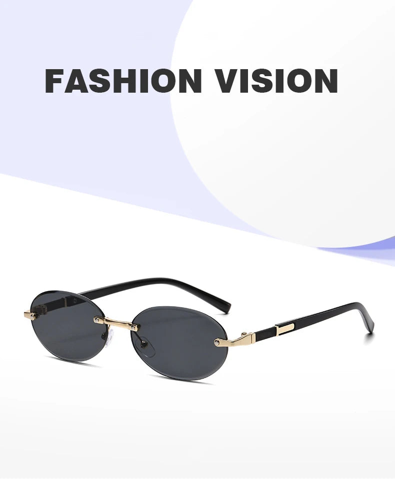 SO & EI rétro ovale femmes lunettes de soleil