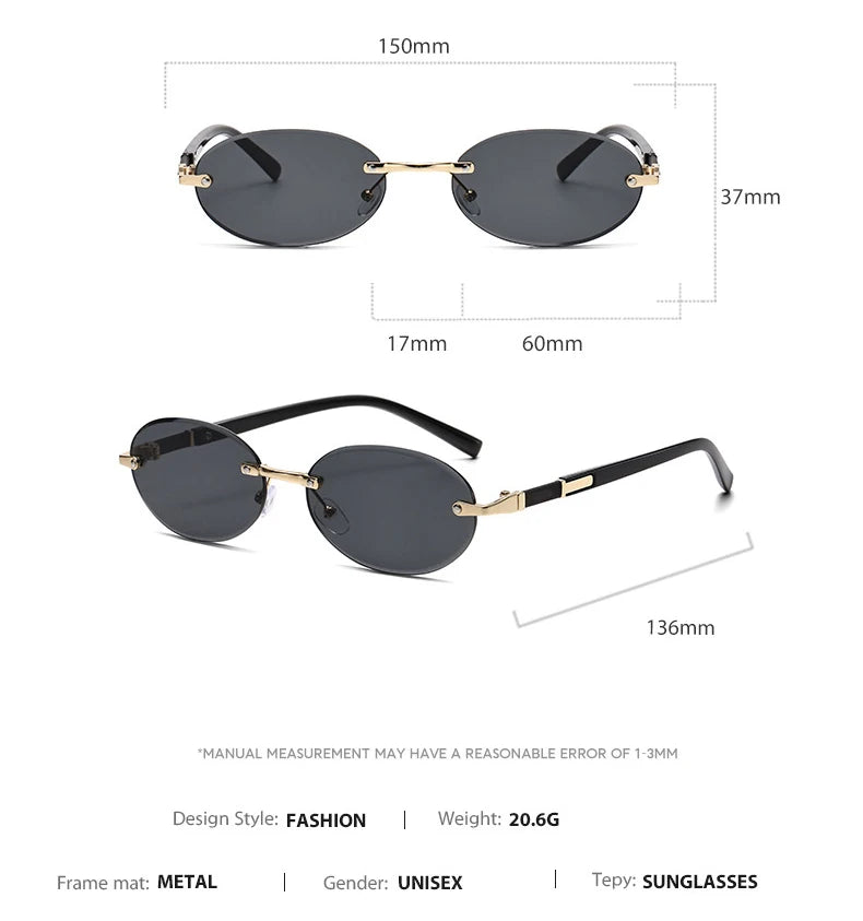 SO & EI rétro ovale femmes lunettes de soleil