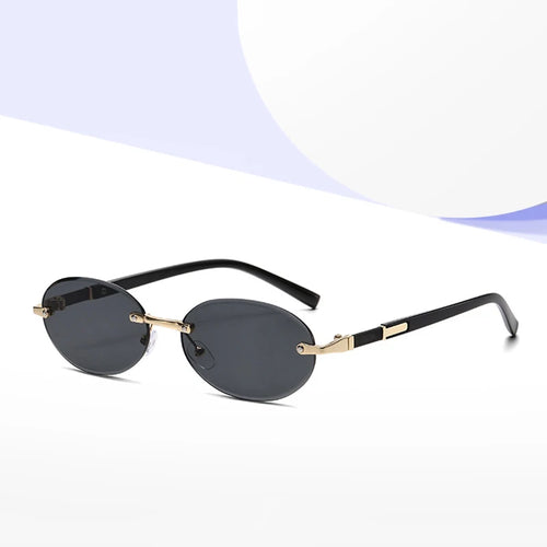 SO & EI rétro ovale femmes lunettes de soleil