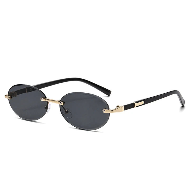 SO & EI rétro ovale femmes lunettes de soleil