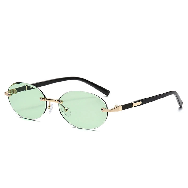 SO & EI rétro ovale femmes lunettes de soleil