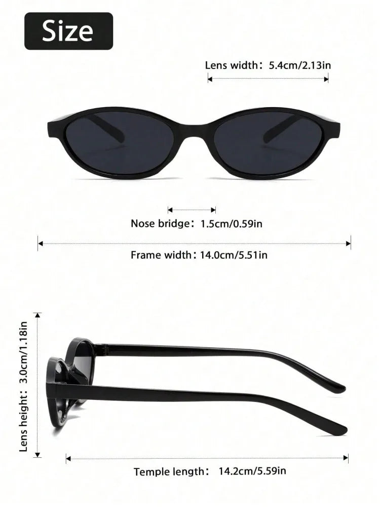 Lot de 9 lunettes à monture complète géométriques multicolores