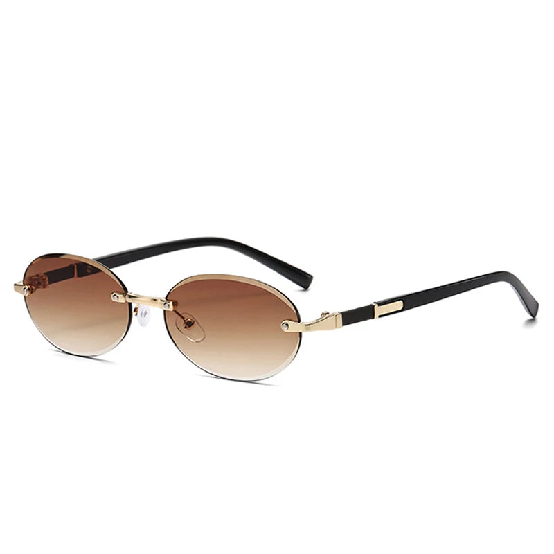 SO & EI rétro ovale femmes lunettes de soleil